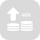 每月赚取高达 40% 的永久利润